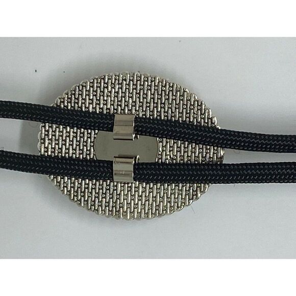 Western Pony White Horse Cameo Rope Pendant Necklace Bolo Lariat Tie Concho Mens - Picture 7 of 10